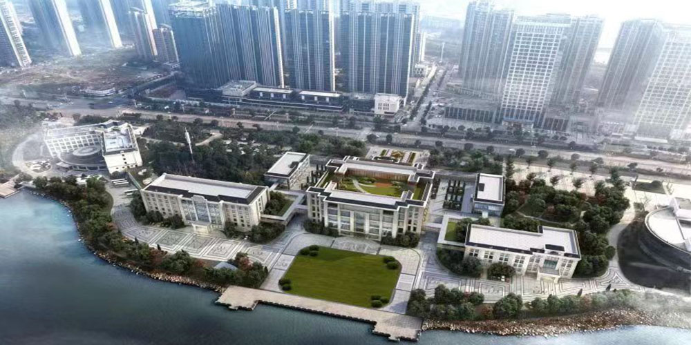 江西九江八里湖興城廣場(chǎng)